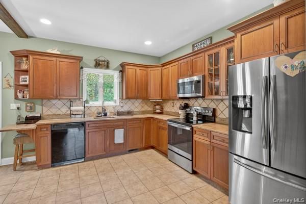 Interior, Kitchen, Recessed Lighting, Stainless Steel Appliances