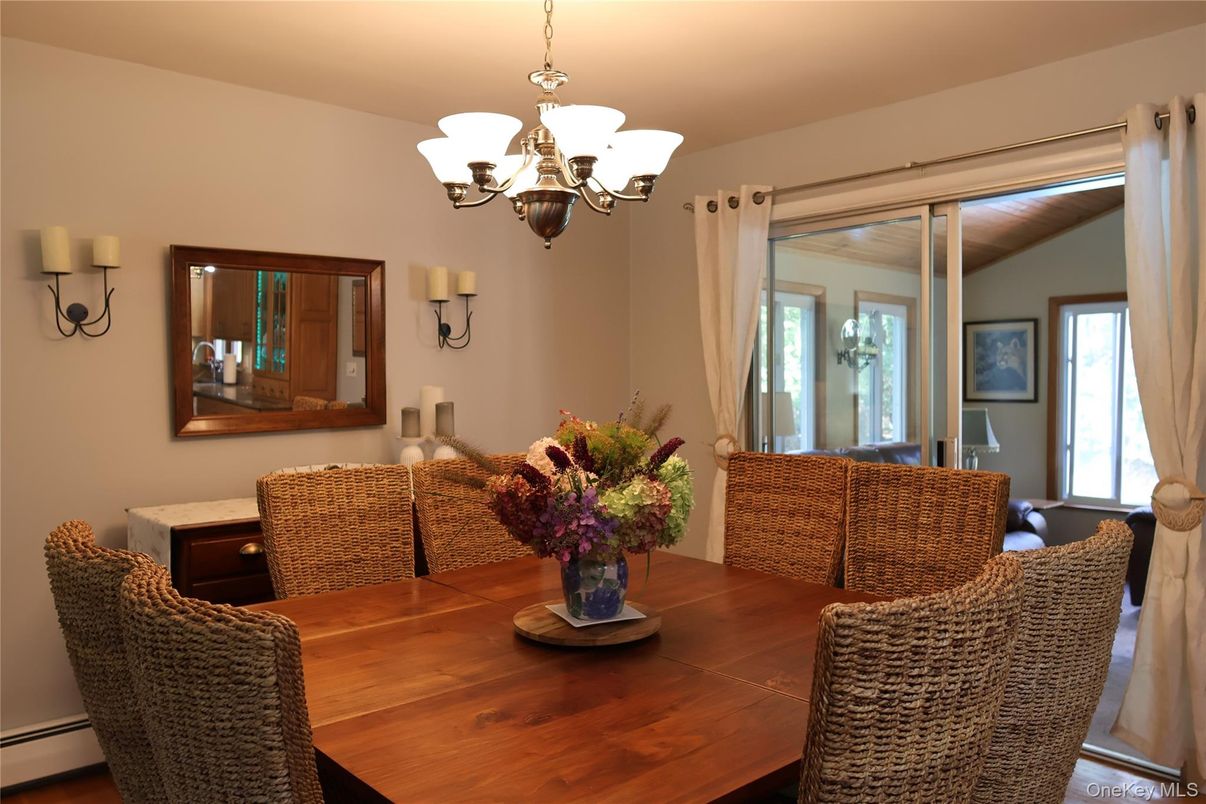 Chandelier, Dining room, Interior