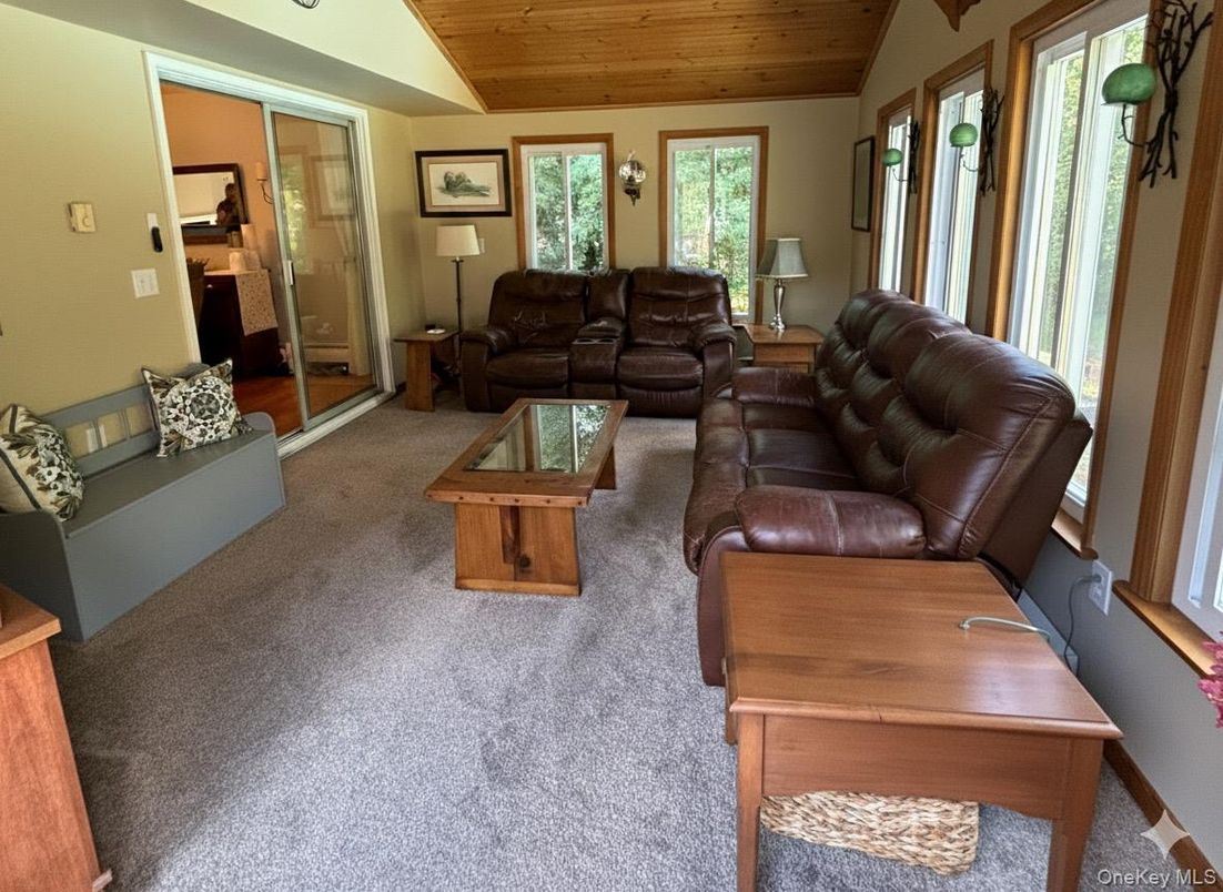 Interior, Living room, Wooden Ceilings