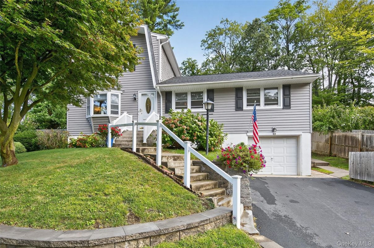 Attached, Backyard, Exterior, Facade, Raised Ranch