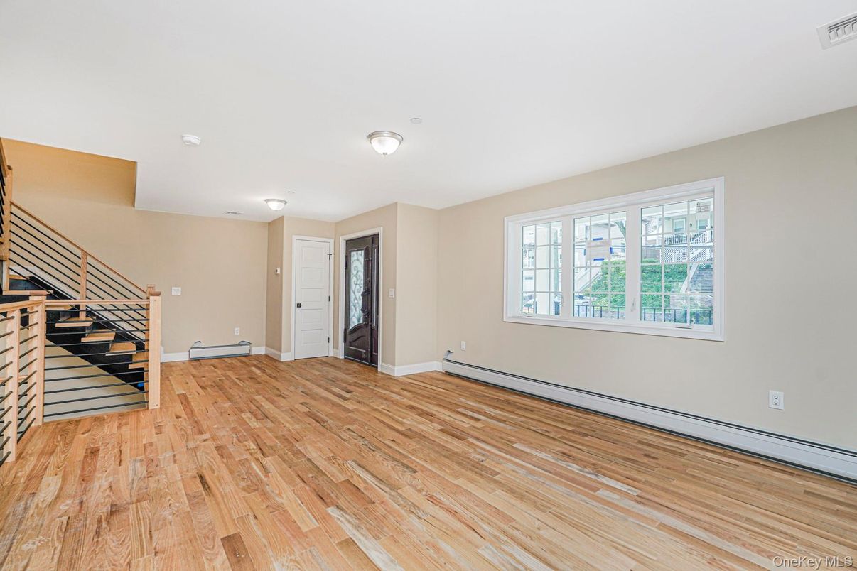 Empty room, Interior, Wood Texture Flooring