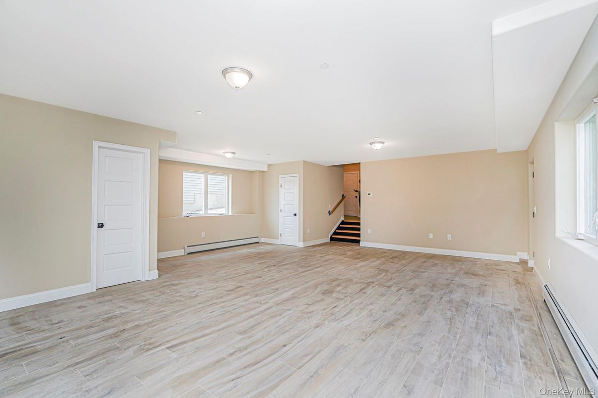 Empty room, Interior, Wood Texture Flooring