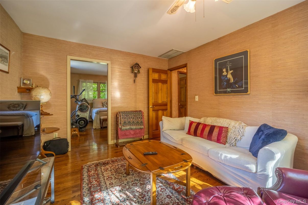 Interior, Living room, Wood Texture Flooring, Wooden Walls