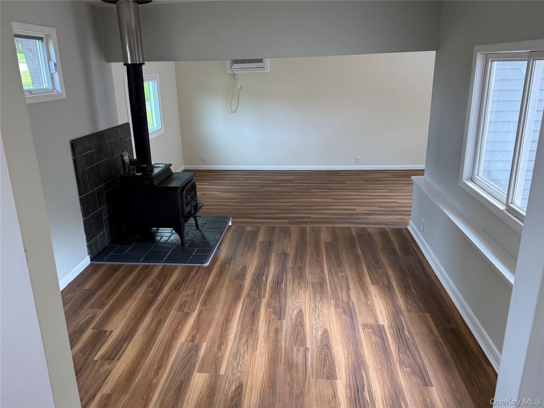 Fireplace, Interior, Wood Texture Flooring