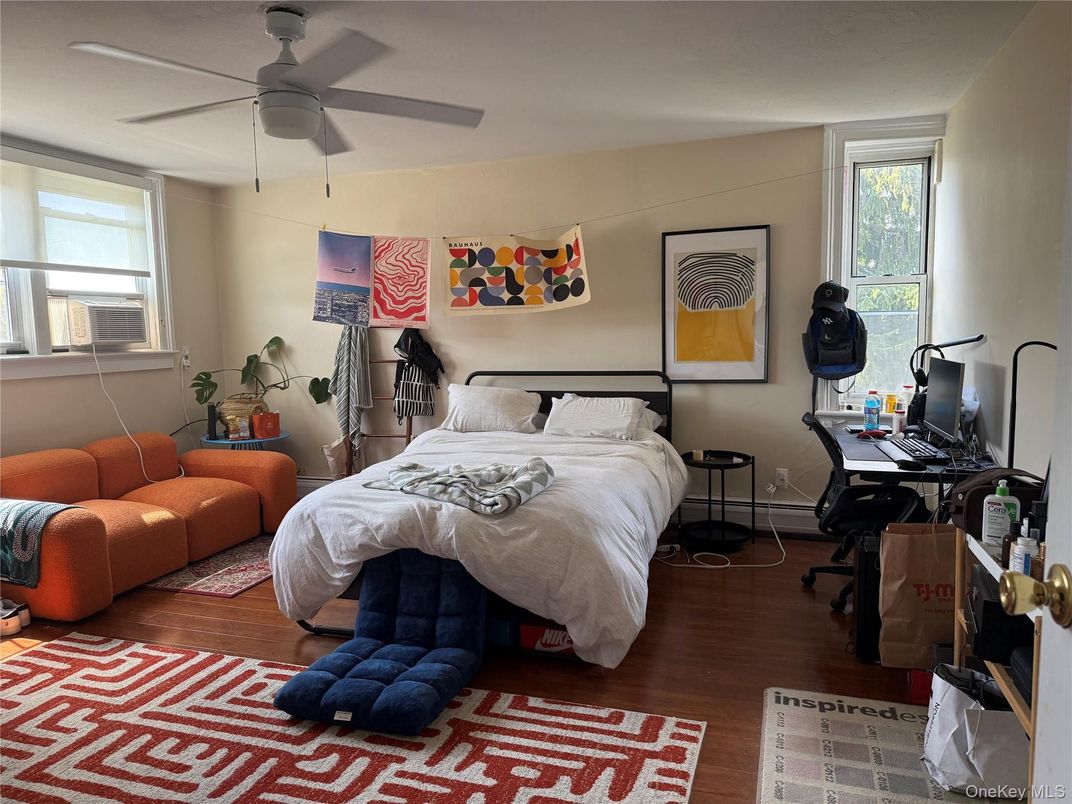 Bedroom, Home Office, Interior, Wood Texture Flooring