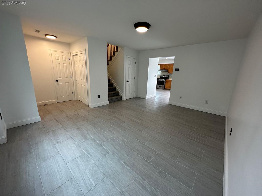 Empty room, Interior, Kitchen, Wood Texture Flooring
