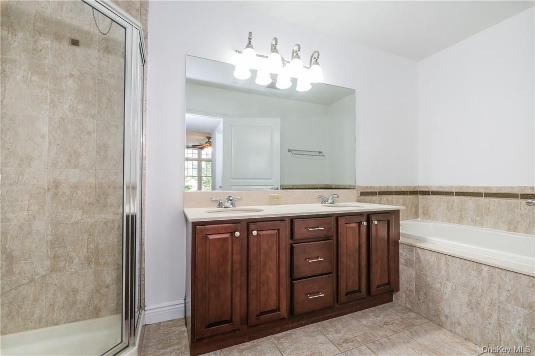 Bathroom, Dual Sink Vanities, Glass Shower, Interior