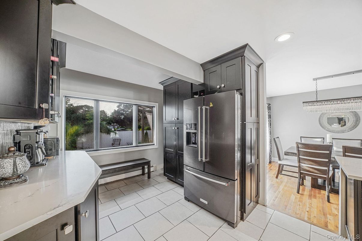 Dining room, Interior, Kitchen, Recessed Lighting