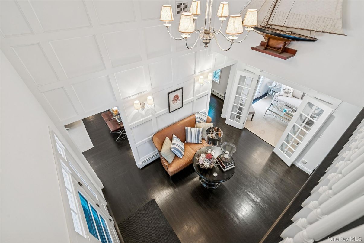 Chandelier, Interior, Living room, Wood Texture Flooring