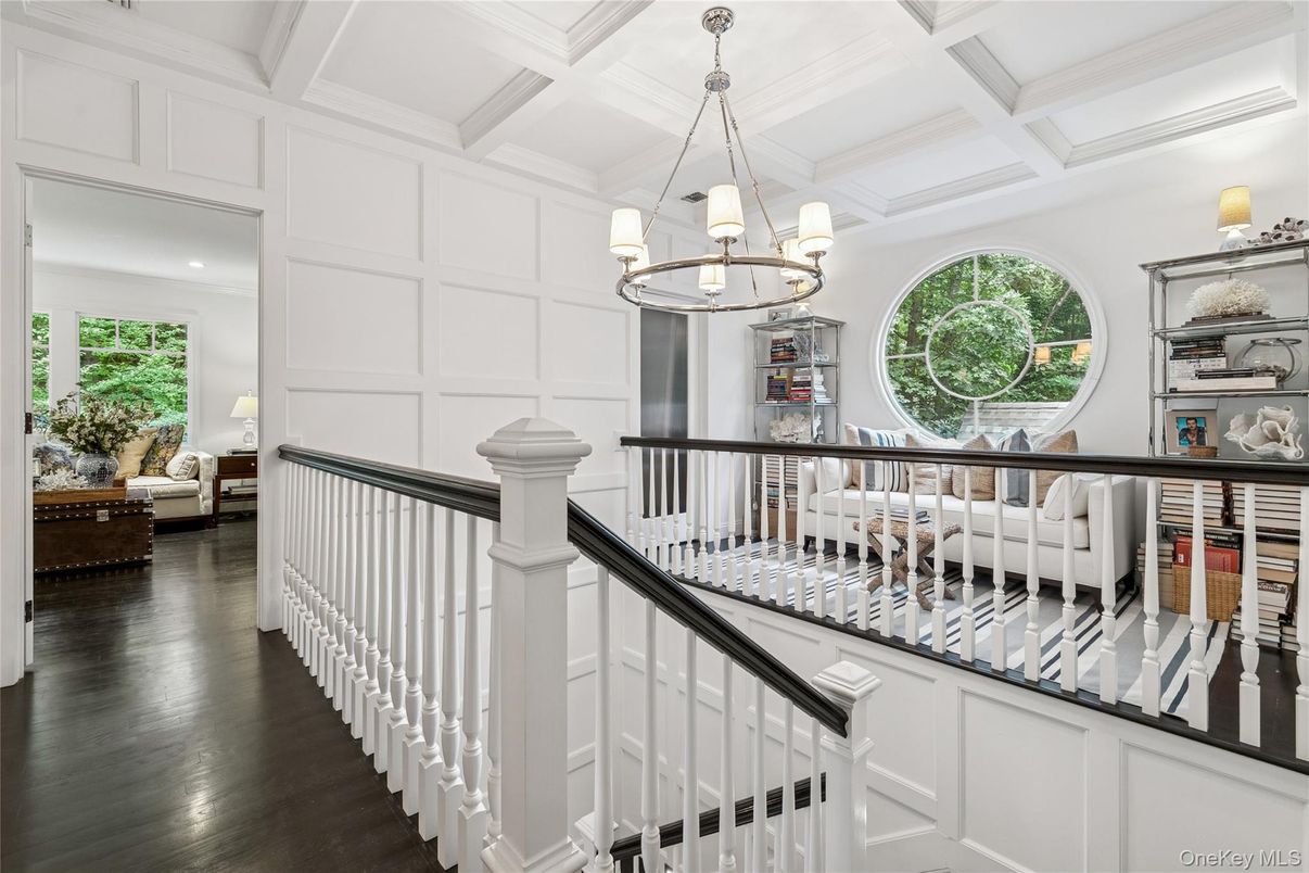 Chandelier, Interior, Wood Texture Flooring