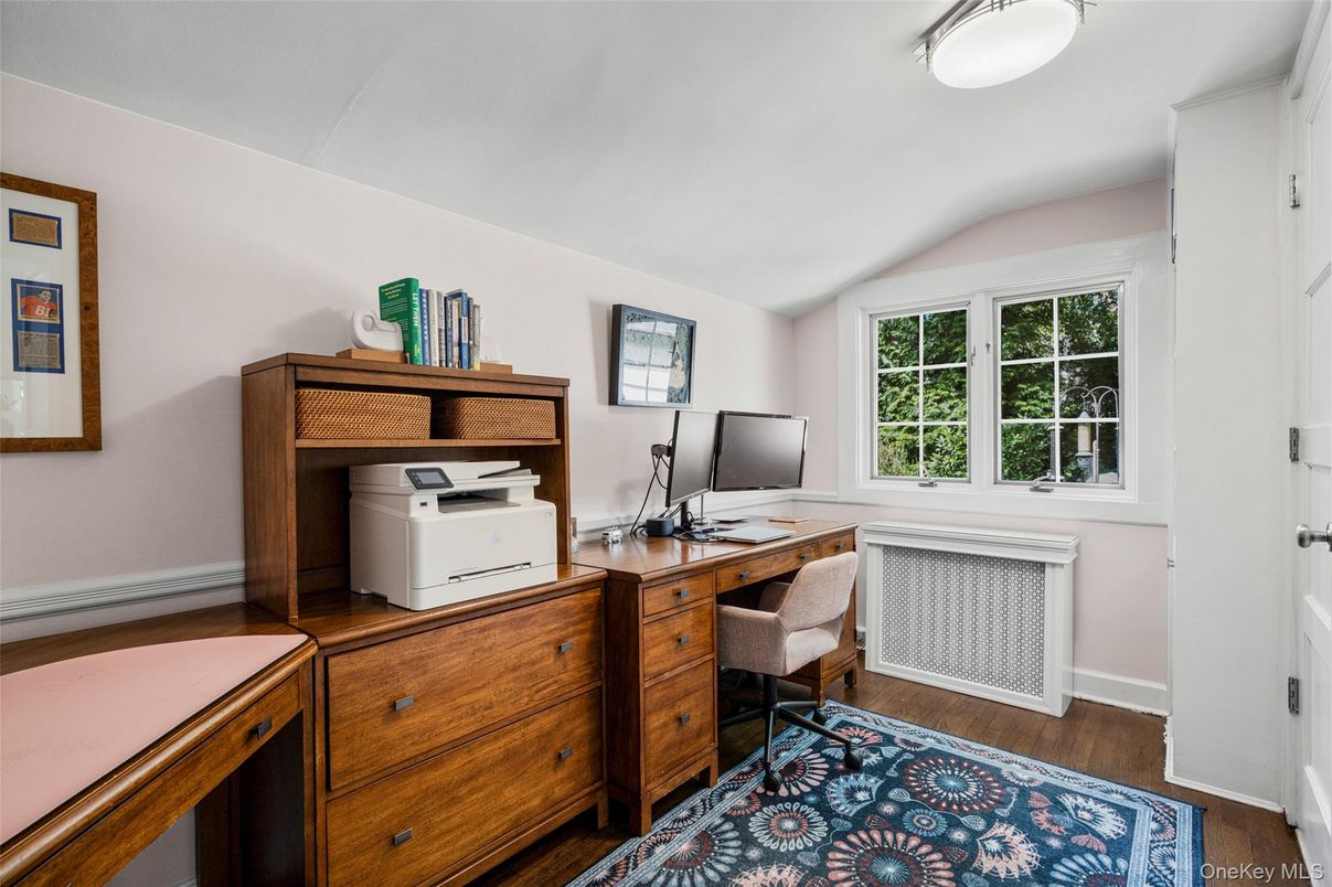 Home Office, Interior, Wood Texture Flooring