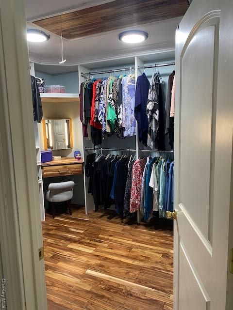 Interior, Recessed Lighting, Walk-in Closets, Wood Texture Flooring