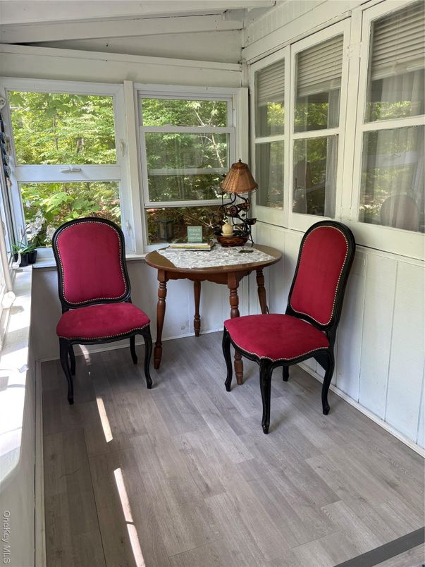Interior, Sun Room, Wood Texture Flooring