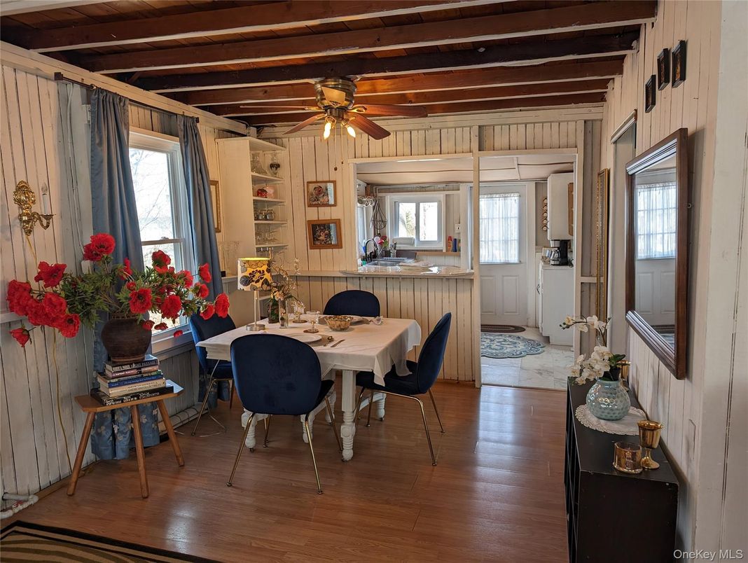 Dining room, Interior, Wooden Beams, Wooden Ceilings, Wood Texture Flooring