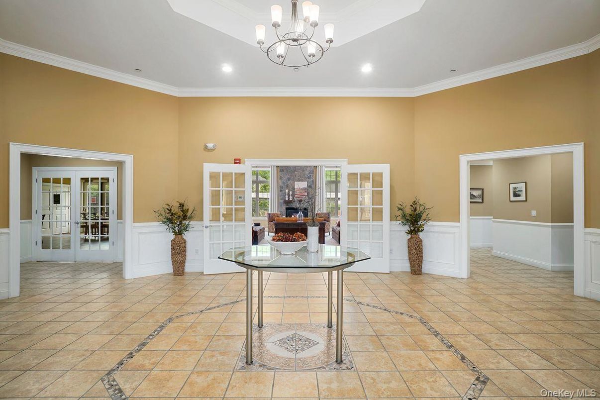 Chandelier, Interior, Recessed Lighting