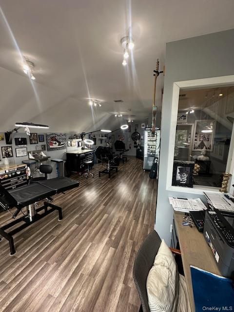 Fitness Equipment, Interior, Wood Texture Flooring