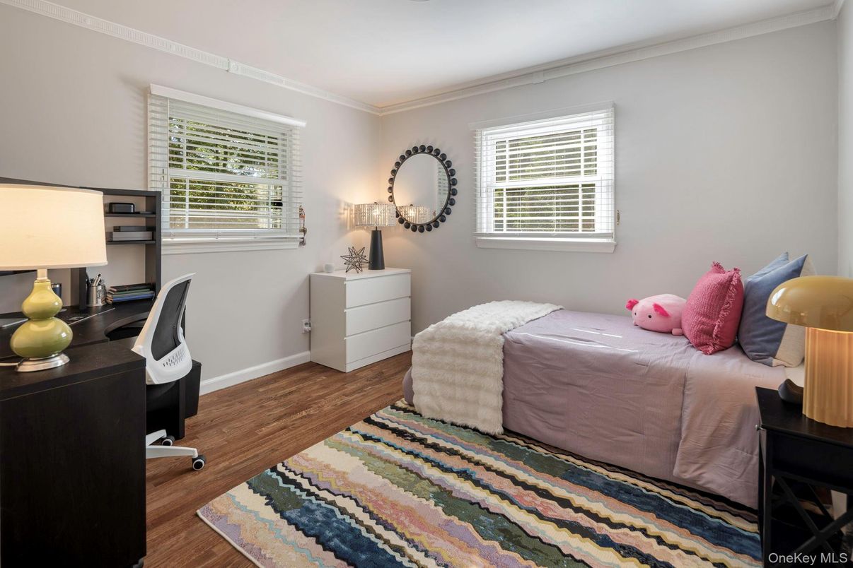 Bedroom, Home Office, Interior, Wood Texture Flooring