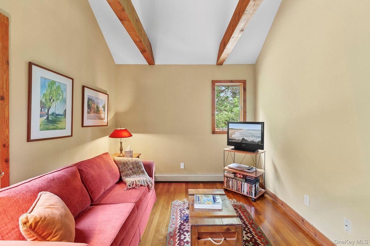 Interior, Living room, Wooden Beams, Wood Texture Flooring
