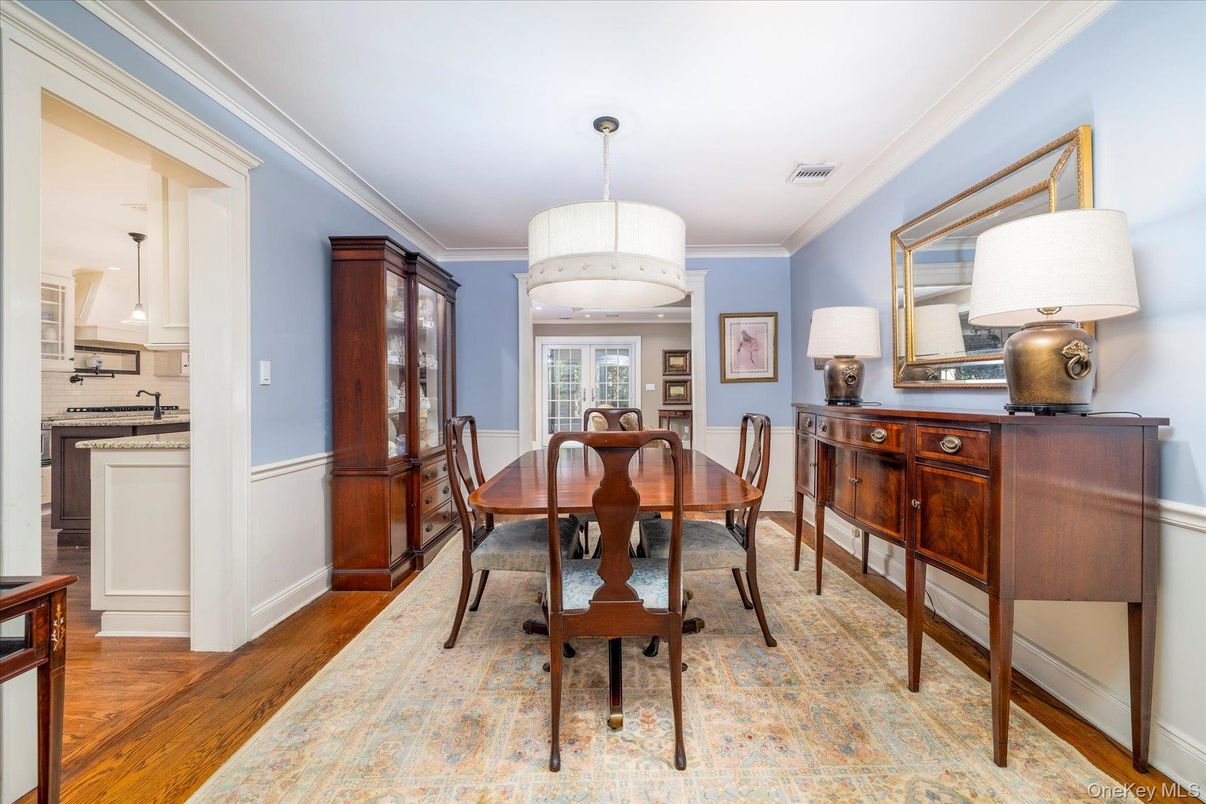 Dining room, Interior, Wood Texture Flooring
