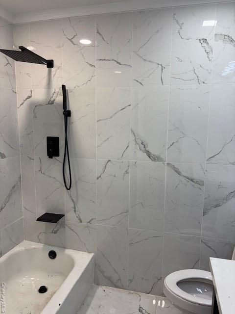 Bathroom, Interior, Marble Walls