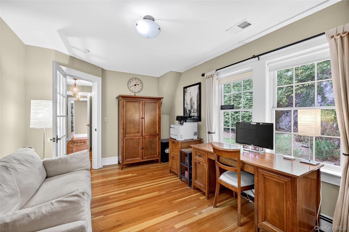 Home Office, Interior, Wood Texture Flooring