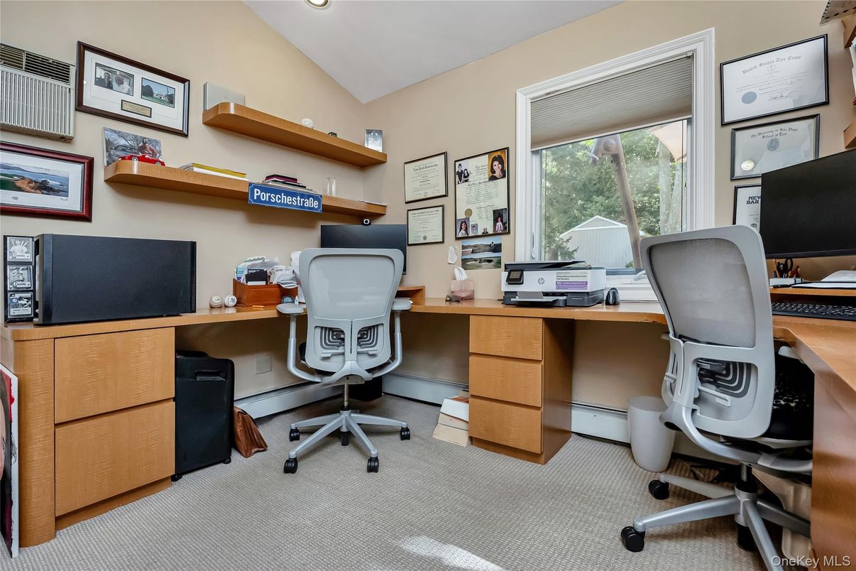 Home Office, Interior, Recessed Lighting