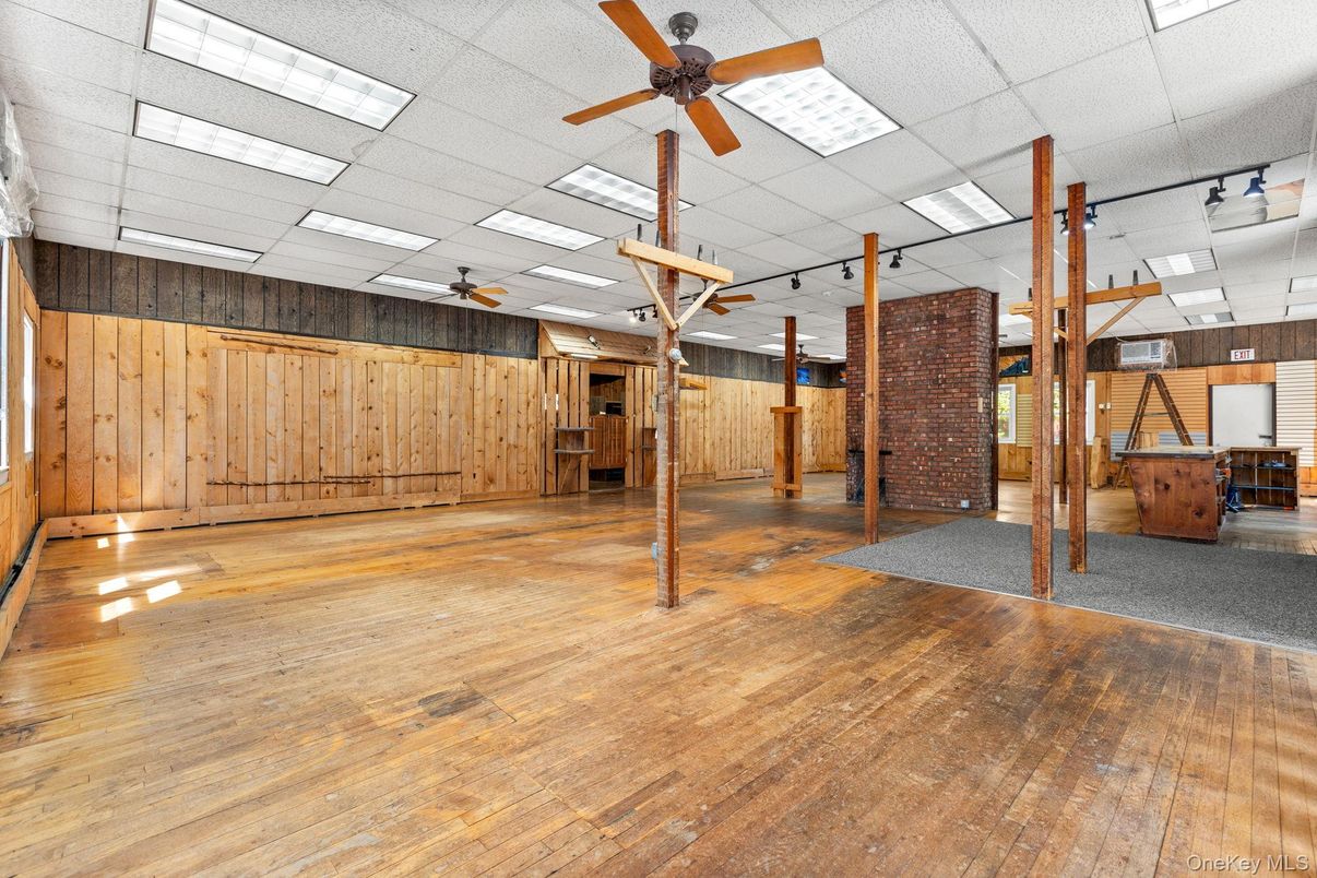Interior, Stone Walls, Wood Texture Flooring, Wooden Walls