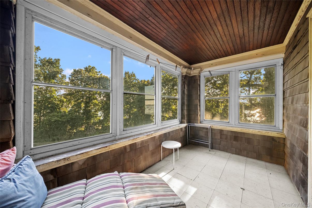 Interior, Sun Room, Wooden Ceilings