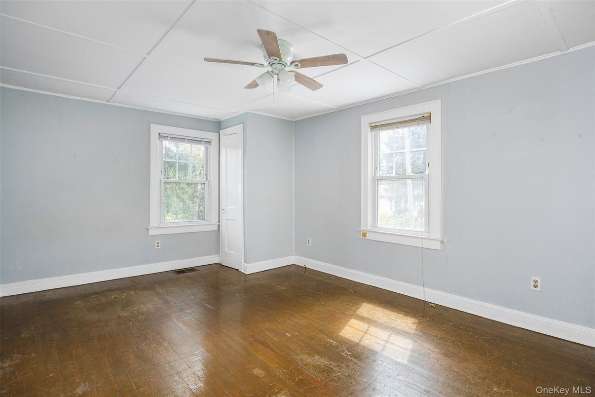 Empty room, Interior, Wood Texture Flooring