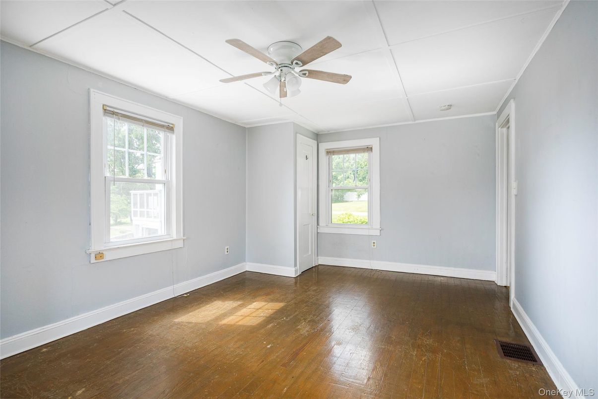 Empty room, Interior, Wood Texture Flooring