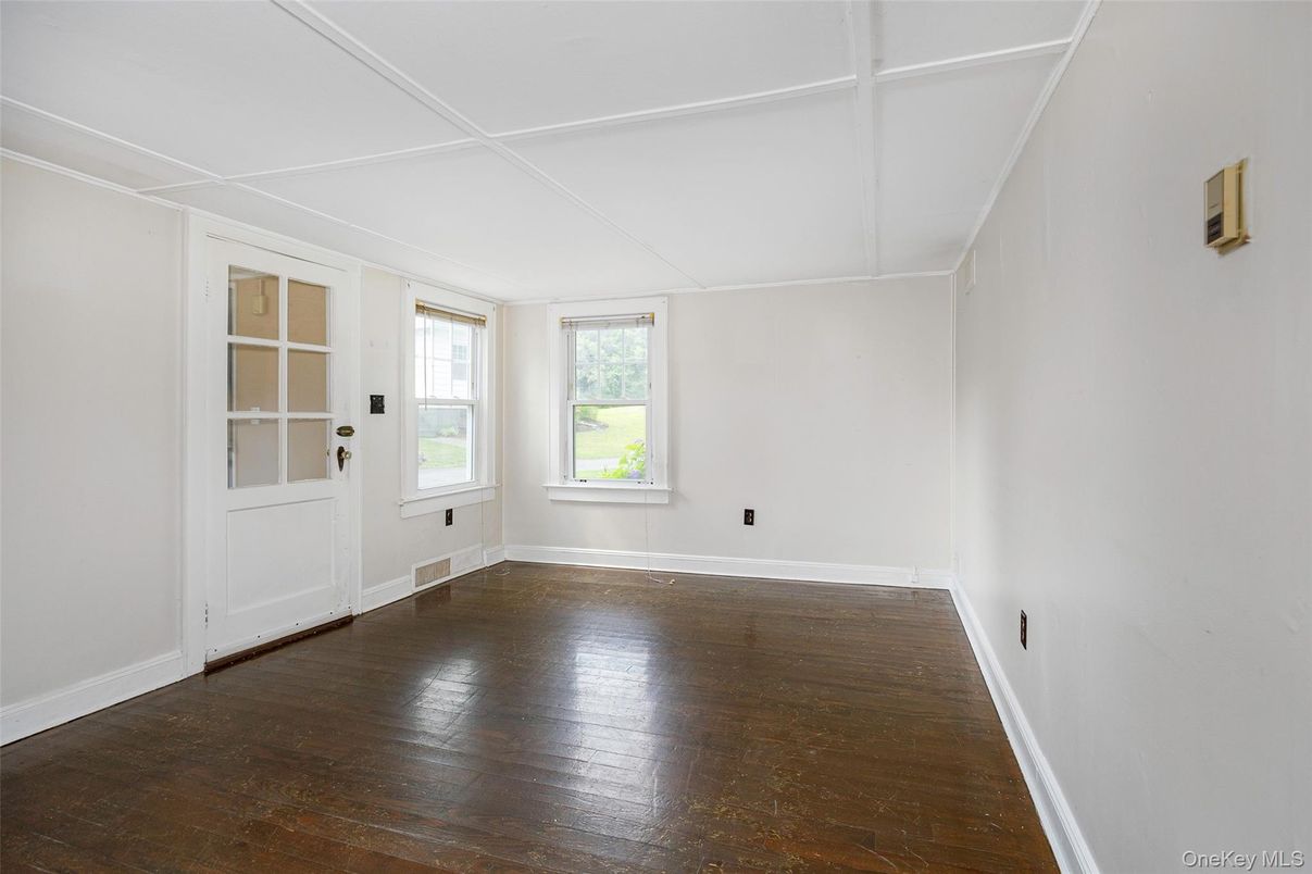 Empty room, Interior, Wood Texture Flooring