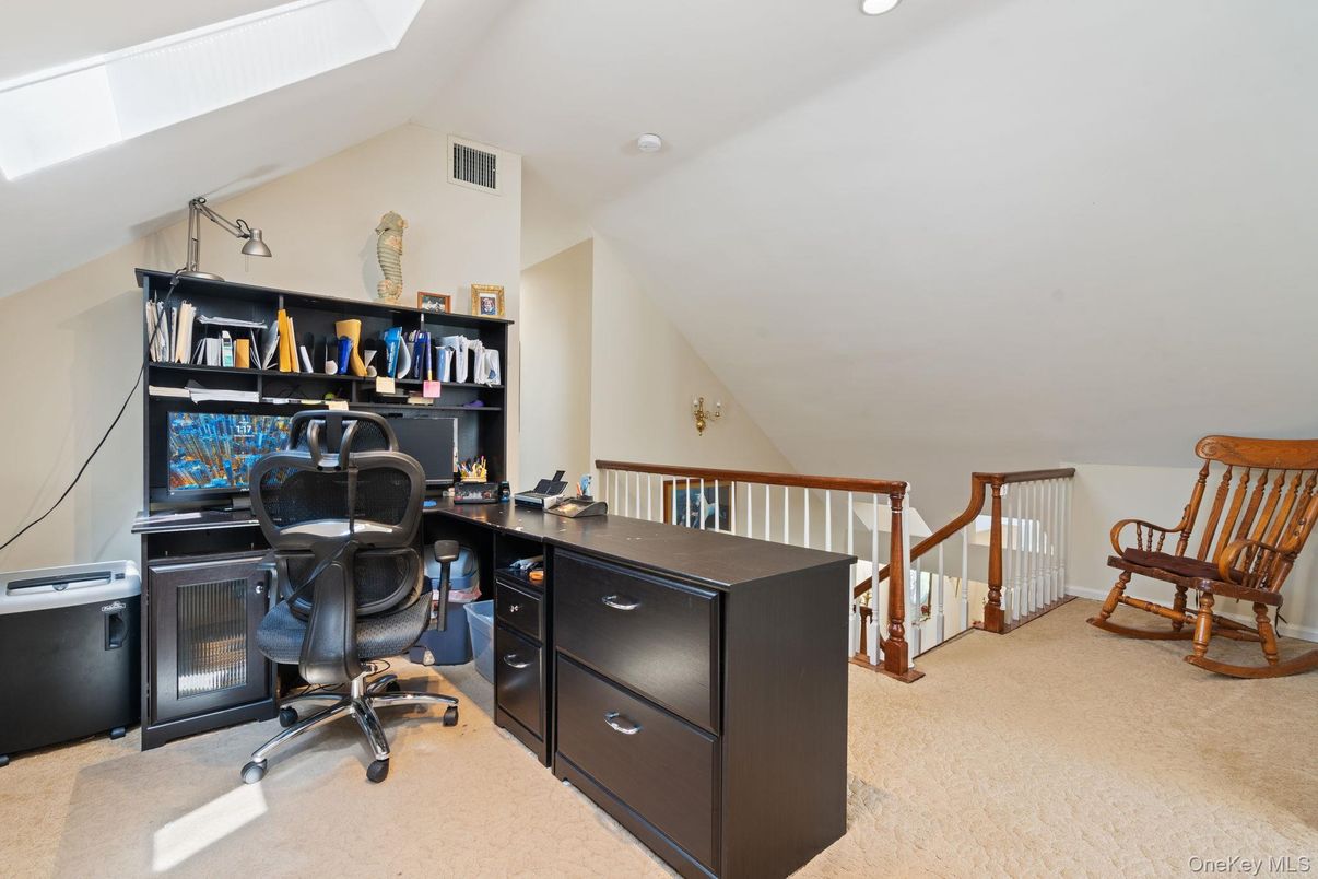 Home Office, Interior, Recessed Lighting