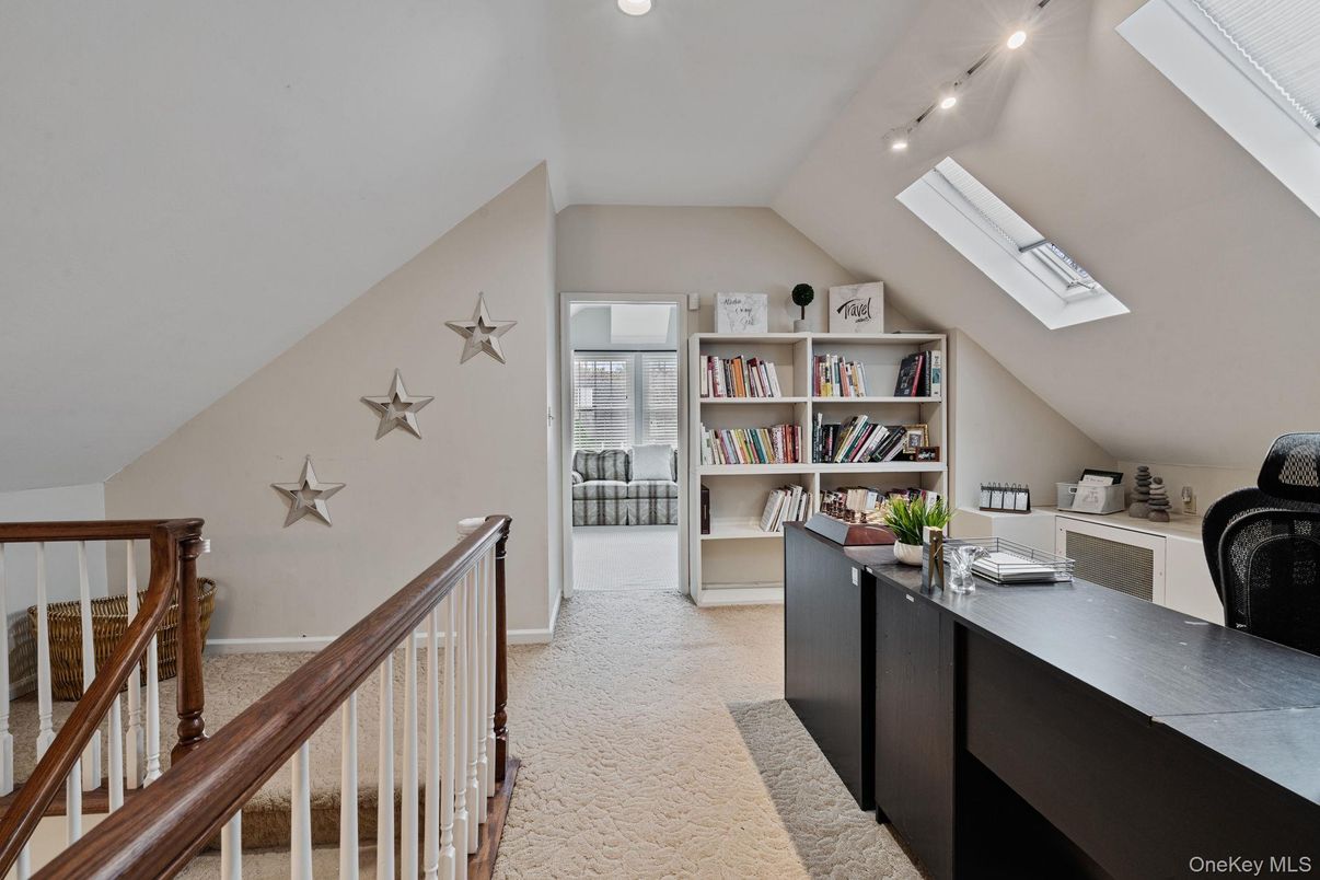 Home Office, Interior, Recessed Lighting