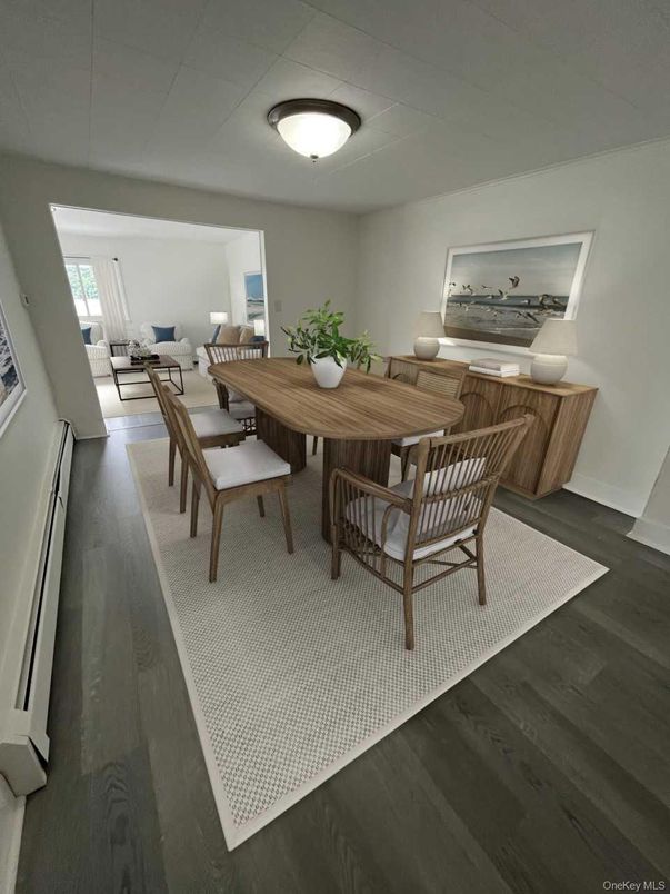 Dining room, Interior, Living room, Wood Texture Flooring
