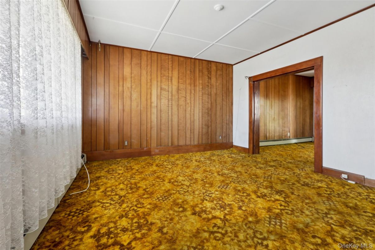 Empty room, Interior, Wooden Walls