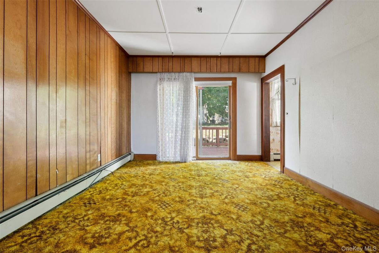 Empty room, Interior, Wooden Walls