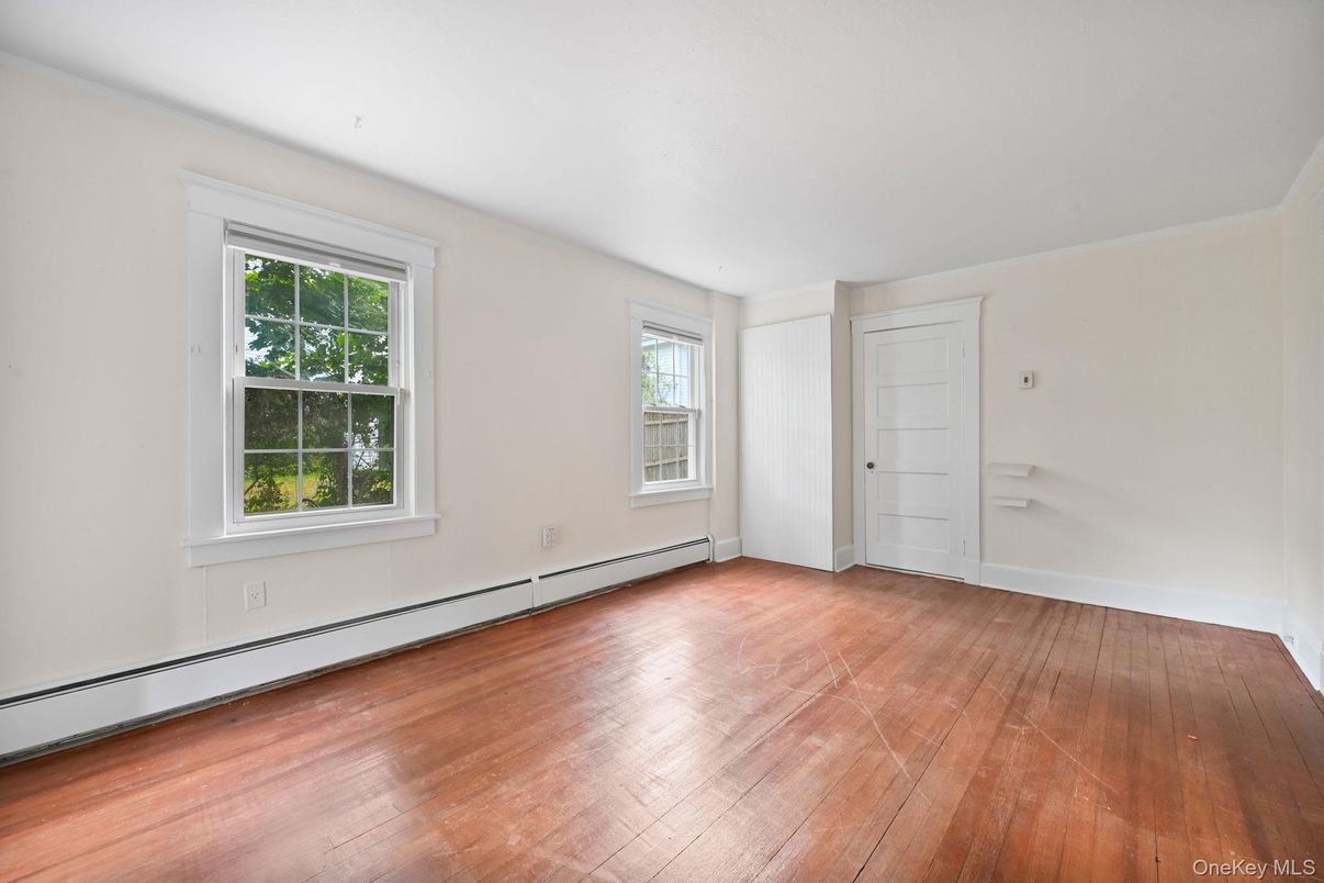 Empty room, Interior, Wood Texture Flooring