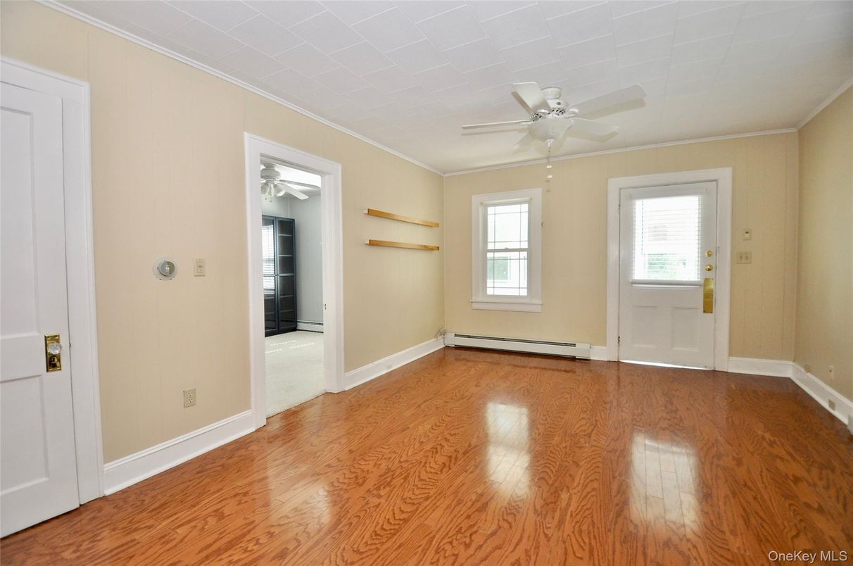 Empty room, Interior, Wood Texture Flooring