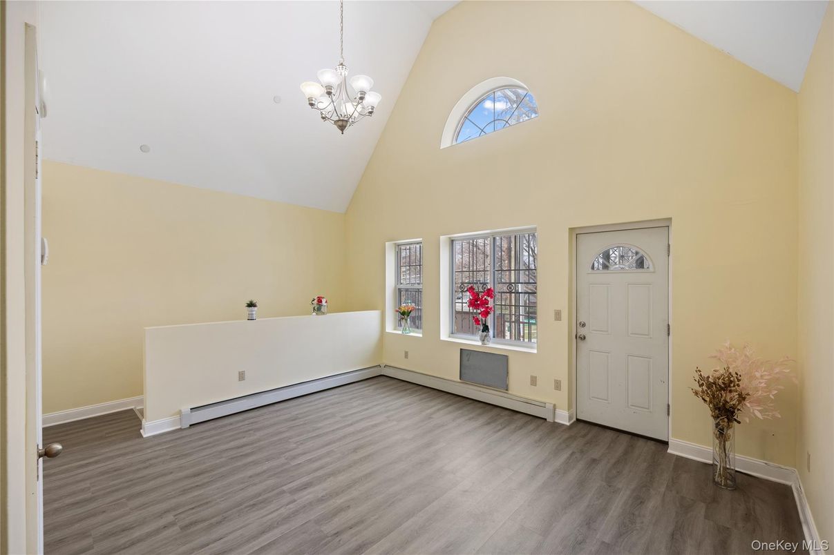 Chandelier, Interior, Wood Texture Flooring