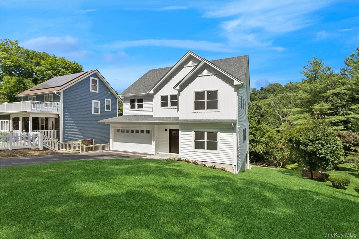 Attached, Backyard, Exterior, Facade, Solar Panels, Farmhouse