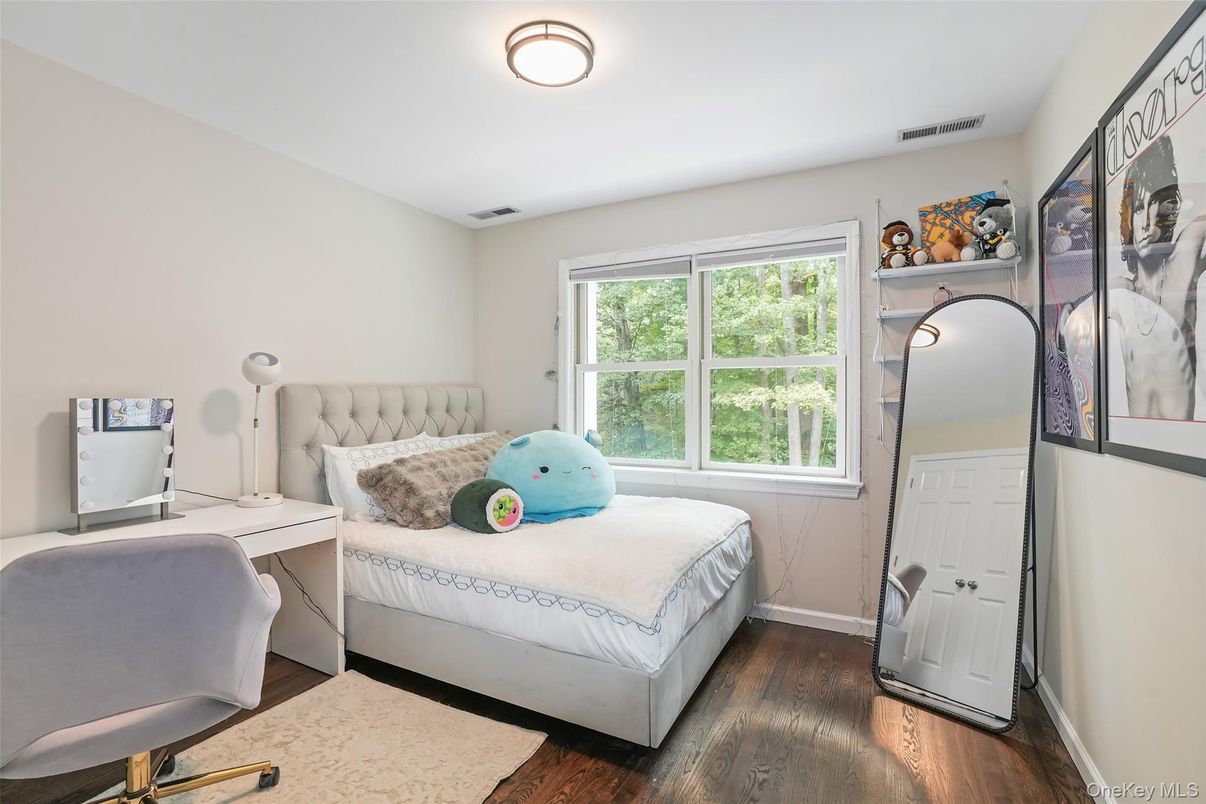 Bedroom, Home Office, Interior, Wood Texture Flooring