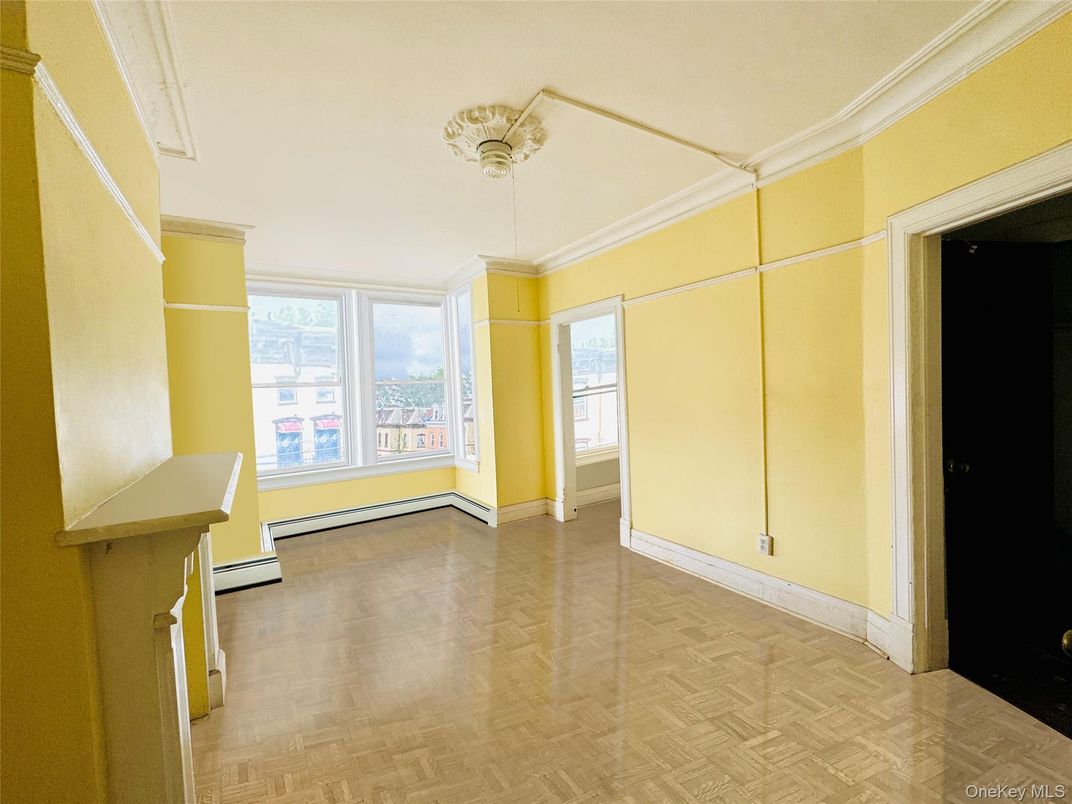 Empty room, Interior, Wood Texture Flooring