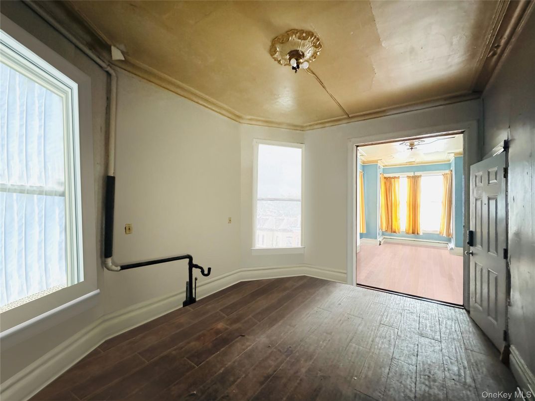 Empty room, Interior, Wood Texture Flooring