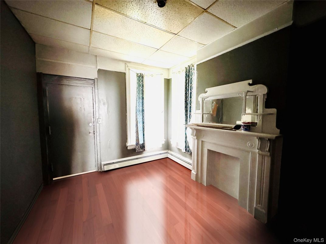 Fireplace, Interior, Wood Texture Flooring