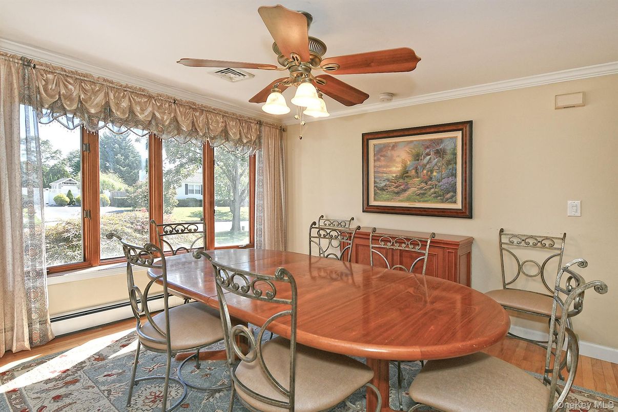 Dining room, Interior, Wood Texture Flooring