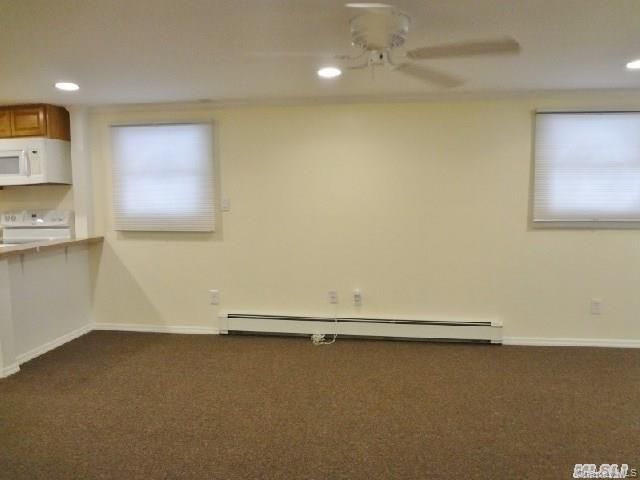 Empty room, Interior, Kitchen, Recessed Lighting