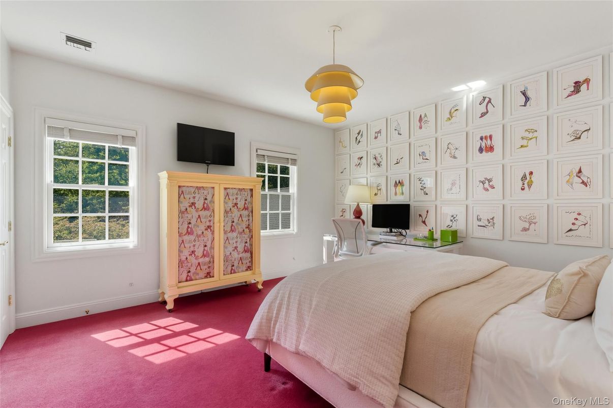 Bedroom, Home Office, Interior, Pendant Lights