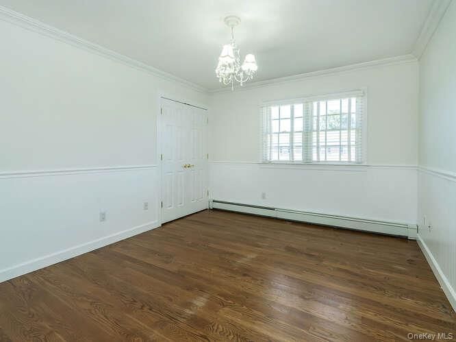 Chandelier, Empty room, Interior, Wood Texture Flooring