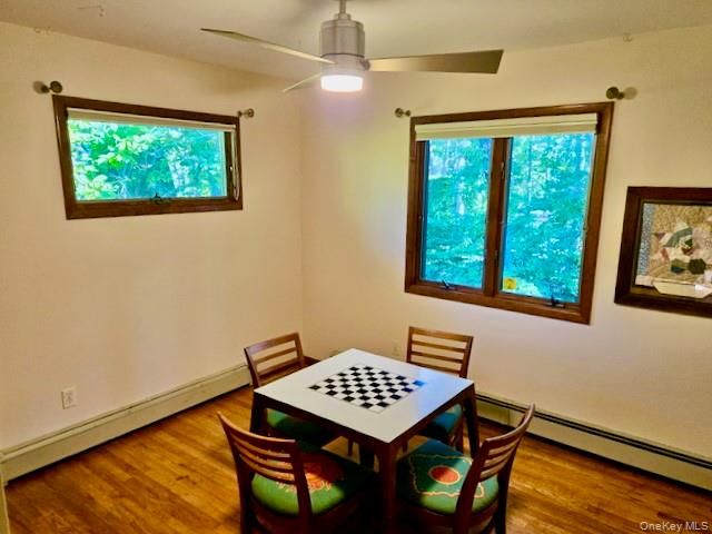 Dining room, Interior, Wood Texture Flooring