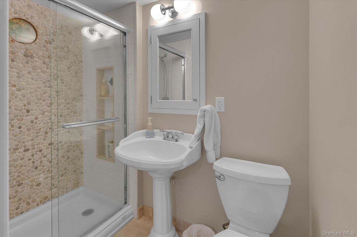Bathroom, Glass Shower, Interior